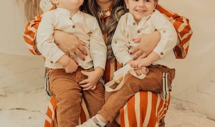 Famílias de Karina & Rafael e Miguel - COLO DE MÃE