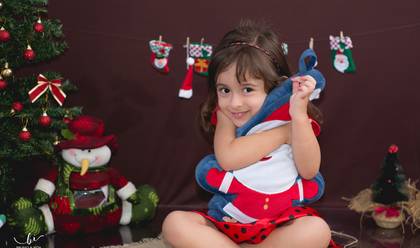 Crianças de Natal da Clara