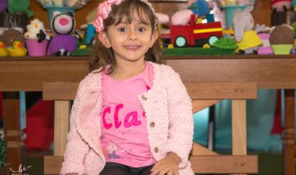 Aniversários de Clara 3 anos