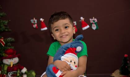 Crianças de Natal do Gabriel 