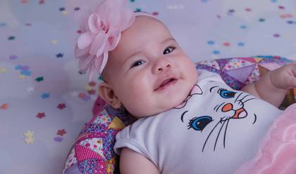Crianças de Ana Julia 5 meses