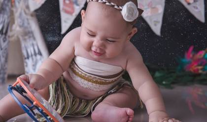 Crianças de Ana Julia 7 meses