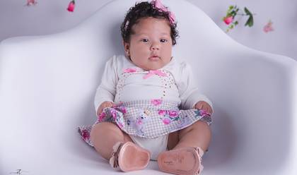 Crianças de Helena 4 meses - ENSAIO DIA DAS MÃES