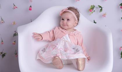 Crianças de Alice Pontes 5 meses - Dia das mães