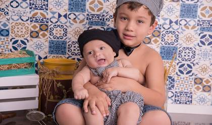 Crianças de Bento 3 meses