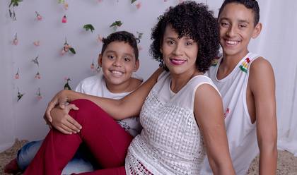 Famílias de Giane - ensaio dia das mães