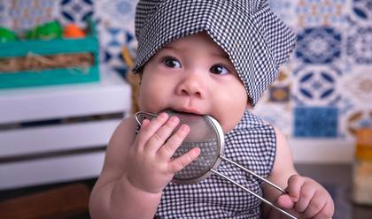 Crianças de Ana Julia 8 meses