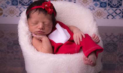 Newborn de Maria Flor 9 dias