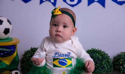 Crianças de Ana Julia 9 meses