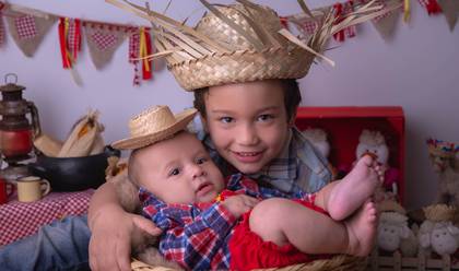 Crianças de Bento 4 meses