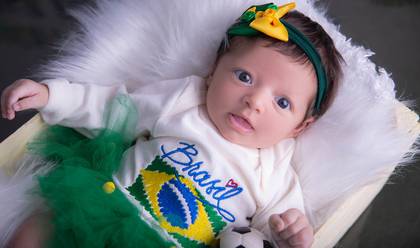 Crianças de Maria Flor 1 mes