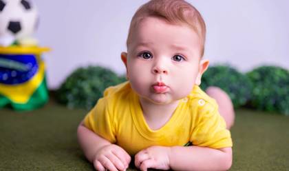 Crianças de Anthony 5 meses