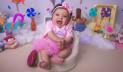 Crianças de Maria Flor 4 meses