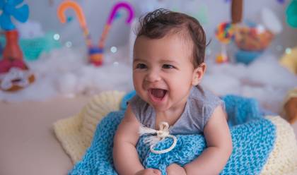 Crianças de Guilherme 4 meses