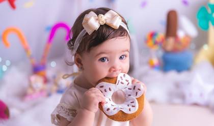 Crianças de Maria Valentina 7 meses