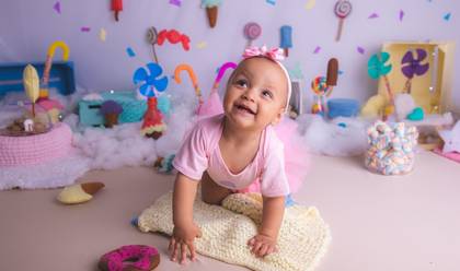 Crianças de Luiza 11 meses