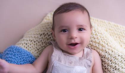 Crianças de Vicente 4 meses