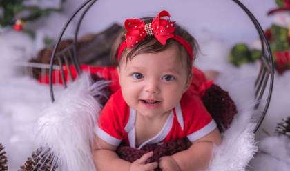 Crianças de Maria Flor 5 meses - NATAL ENCANTADO 2018