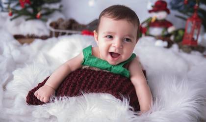 Crianças de VICENTE 5 MESES - NATAL ENCANTADO 2018