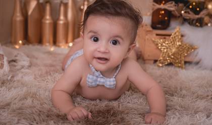 Crianças de José Anthonny 5 meses - illuminated new year 2019