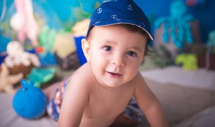 Crianças de Vicente 7 meses