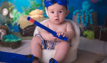 Crianças de João 5 meses