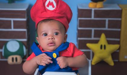 Crianças de Pietro 3 meses