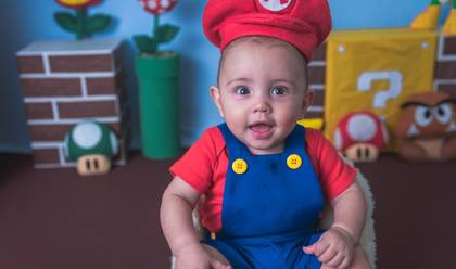 Crianças de Theo 6 meses