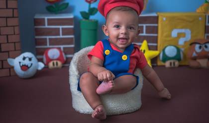 Crianças de Henry 4 meses