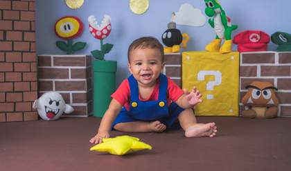 Crianças de Guilherme 9 meses