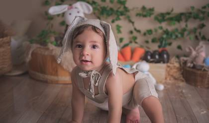 Crianças de Vicente 10 meses