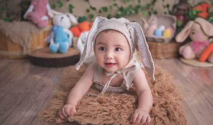 Crianças de Theo 7 meses