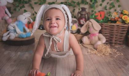Crianças de Guilherme 10 meses