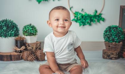 Crianças de Henry 6 meses
