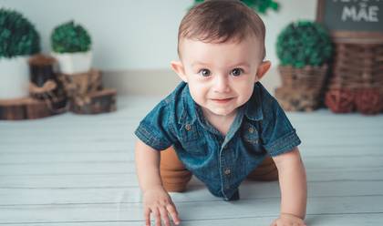 Crianças de Thomas 10 meses