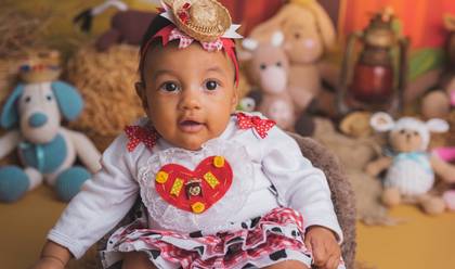 Crianças de Tayla 5 meses