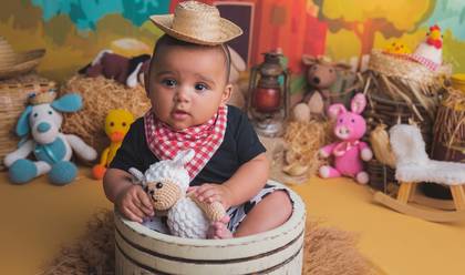 Crianças de João Bressanin 6 meses