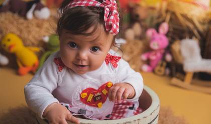 Crianças de Giovana 5 meses
