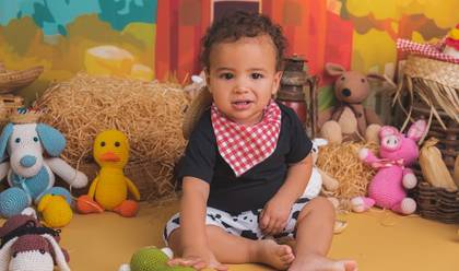 Crianças de Guilherme 12 meses