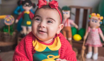 Crianças de Ana Julia 7 meses
