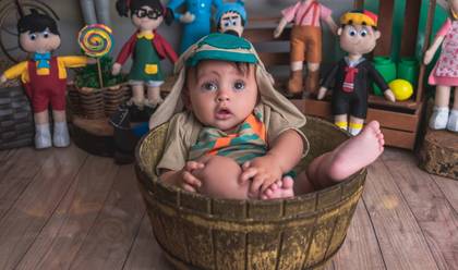 Crianças de Daniel 4 meses