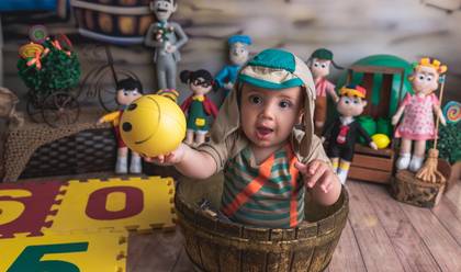 Crianças de Heitor 8 meses