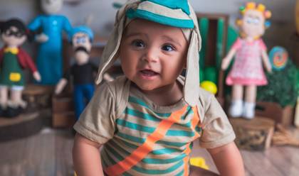 Crianças de João Bressanin 7 meses