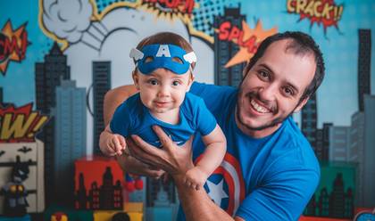 Crianças de Heitor 9 meses - DIA DOS PAIS 2019