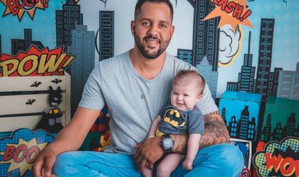 Crianças de Valentim 3 meses