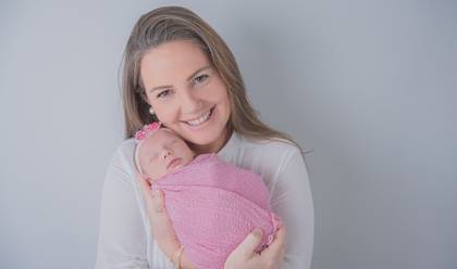 Newborn de Mayla 17 dias
