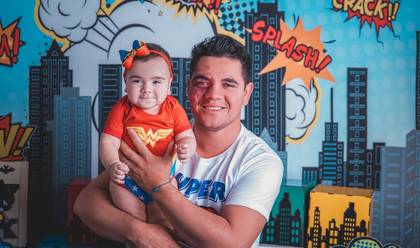Crianças de Ana Julia 8 meses