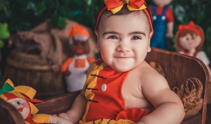 Crianças de Ana Julia 9 meses