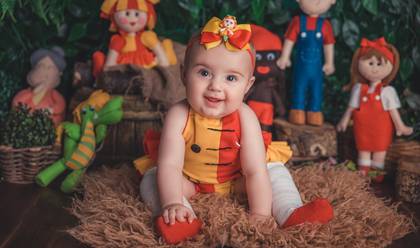 Crianças de Alice Negreli 6 meses