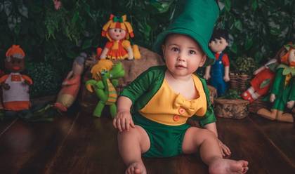 Crianças de Theo 12 meses